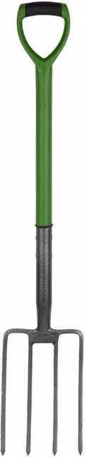 Havendro Heavy Duty Rustproof Carbon Steel Digging Fork in Green – 1