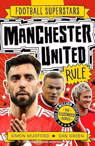 Manchester United Rule Football Superstars Children's Paper Book, Multicolour