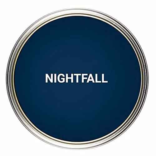 Vintro Nightfall Chalk Paint, Ultra Matt Finish, Black and Blue, 1 l – 3