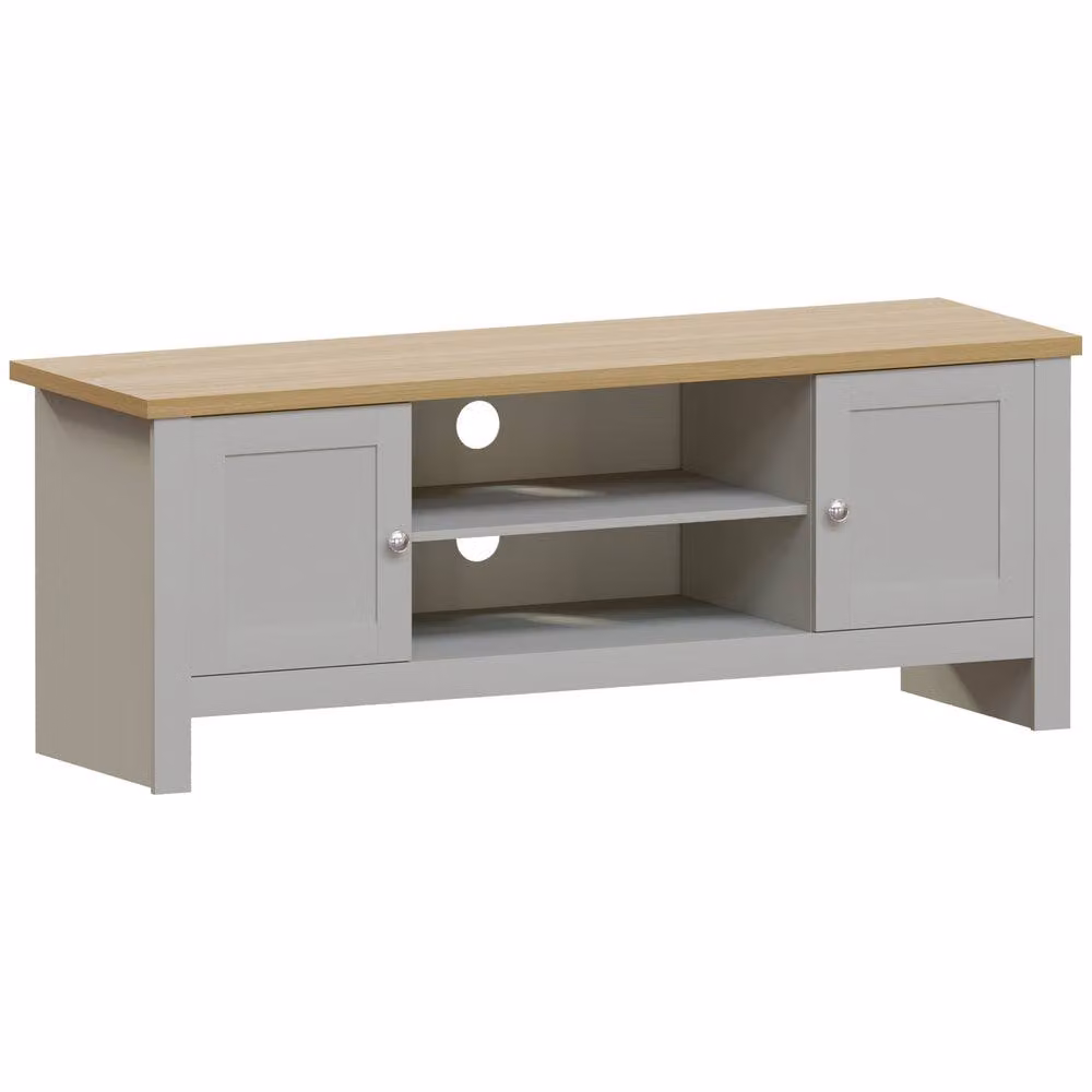 HD Designs Vida Designs Arlington 2 Door TV Unit in Matt Grey – 2
