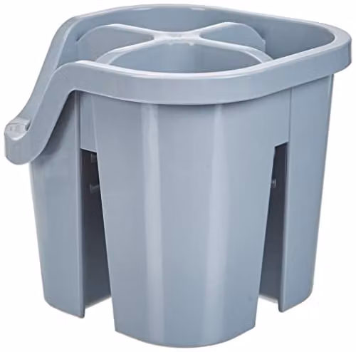 Addis Eco Recycled Plastic Cutlery Holder with 4 Compartments, Grey