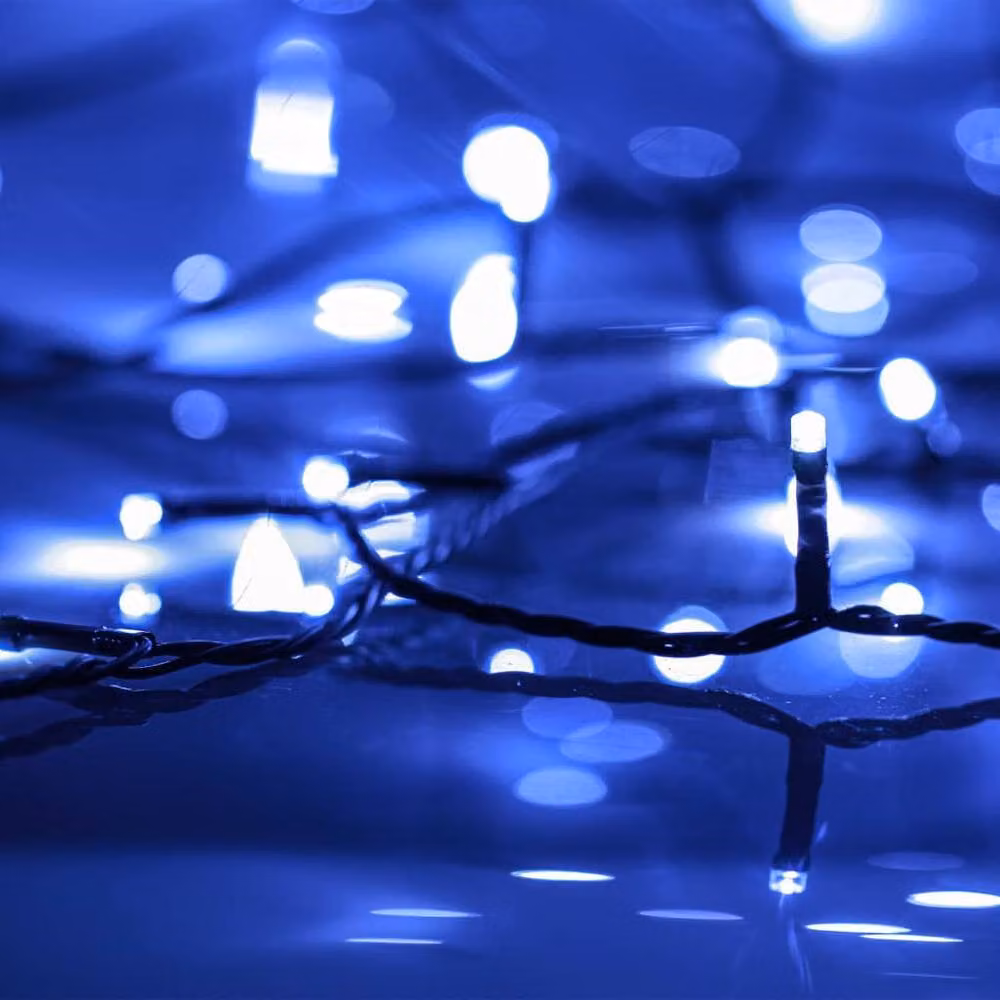 Berkfield Home Blue LED String Light with 300 LEDs, 30 m Length, PVC – 3