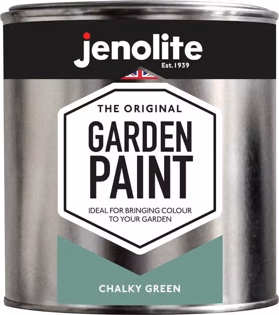 Jenolite Matt Green Weatherproof Opaque Wood Paint, 1 l