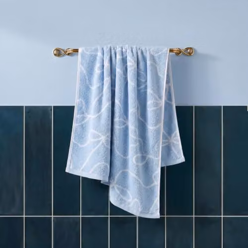 OHS Blue Quick Drying and Fluffy Cotton Hand Towel – 2