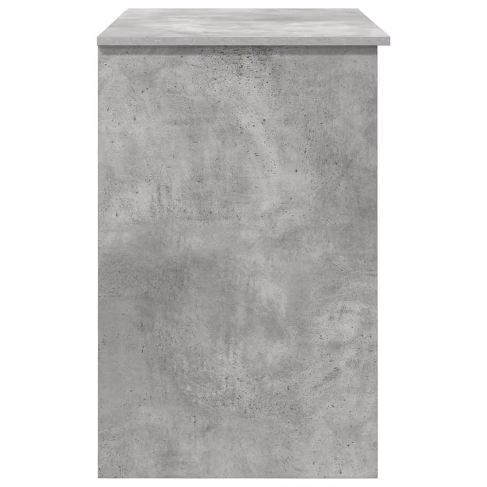Berkfield Modern Writing Desk with Storage in Grey, W/D/H: 90 x 49.5 x 75 cm – 4