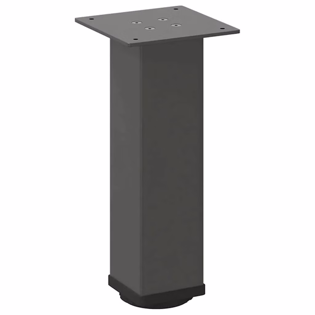 Berkfield Home Steel Coffee Table Legs, 4 Pieces, Anthracite and Black, Height: 30 cm – 2