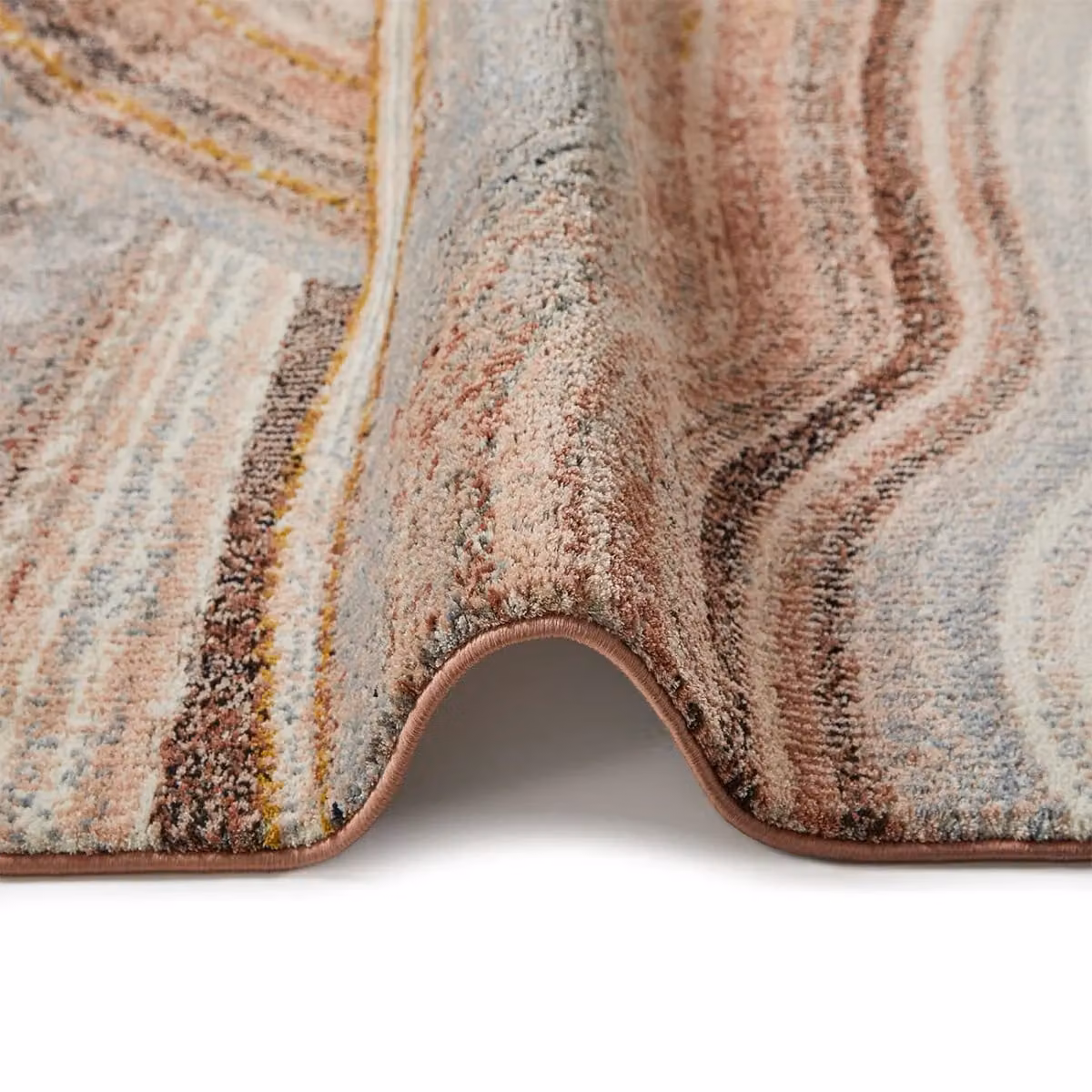 The Rug Shop UK Abstract Modern Rectangular Rug in Grey and Multicolour, W/D: 240 x 330 cm – 3