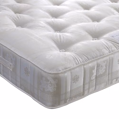 Bedmaster Majestic 1000 Pocket Sprung Mattress, White, W: 200 cm x D: 200 cm