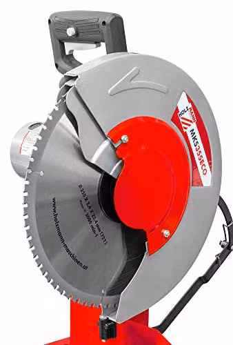 Holzmann Benchtop Metal Circular Saw in Red and Multicolour – 3