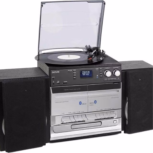 Denver HiFi System with CD Player, Black