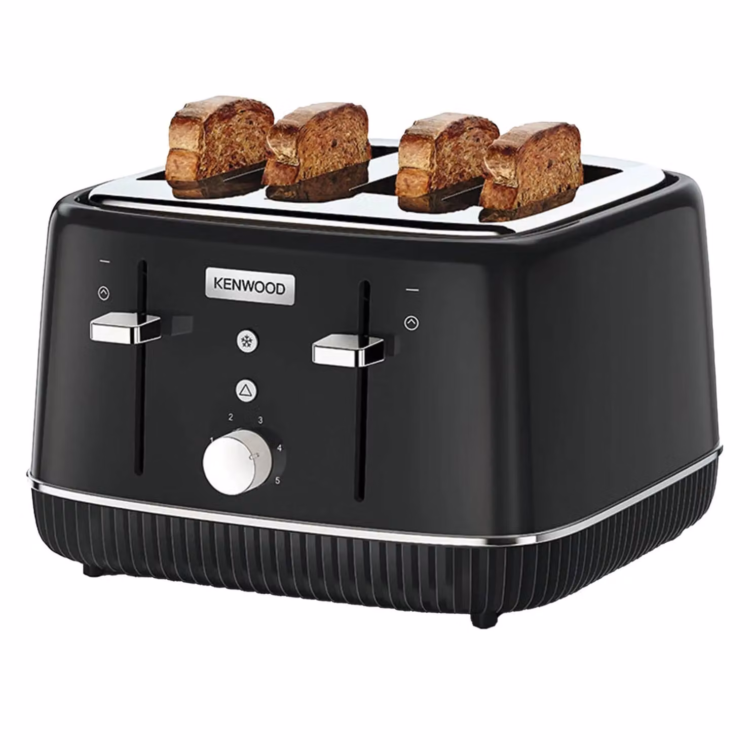 Kenwood Elegancy TFP10.A0BG 4-Slice Toaster, Black – 2