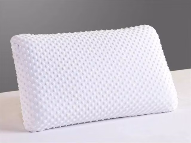 Nordara Set of 2 Breathable Natural Latex Pillows, White, W: 70 cm, D: 40 cm, H: 14 cm