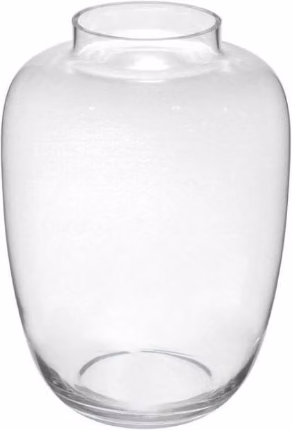 KDMD Transparent Glass Balloon Vase, Height: 35 cm
