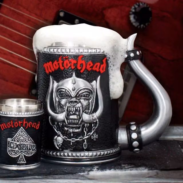 Nemesis Now Warpig Tankard Mug, Black, Height: 14.5 cm