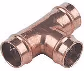 Primaflow Bronze Solder Ring Tee 22mm
