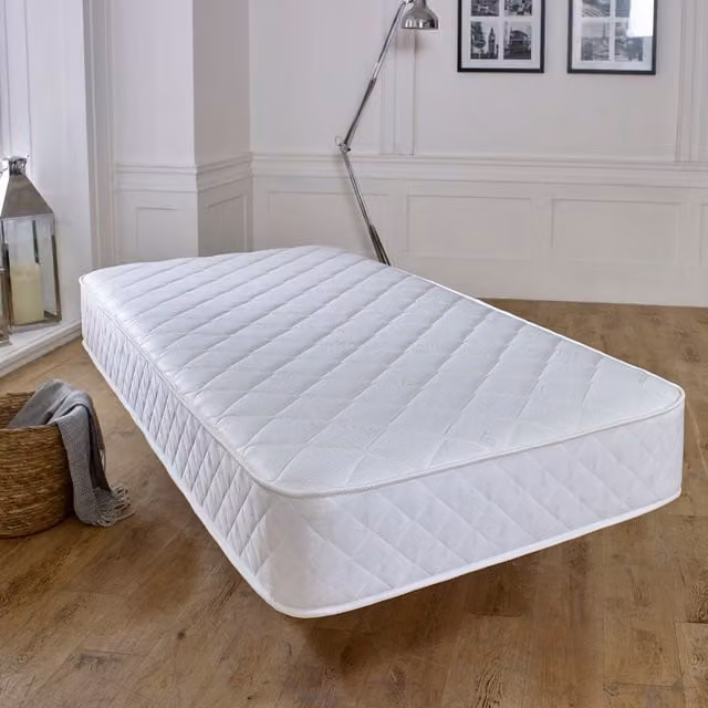 eXtreme Comfort Ltd Cooltouch Essentials Diamond White Small Single Bonell Spring Mattress, Height: 18 cm