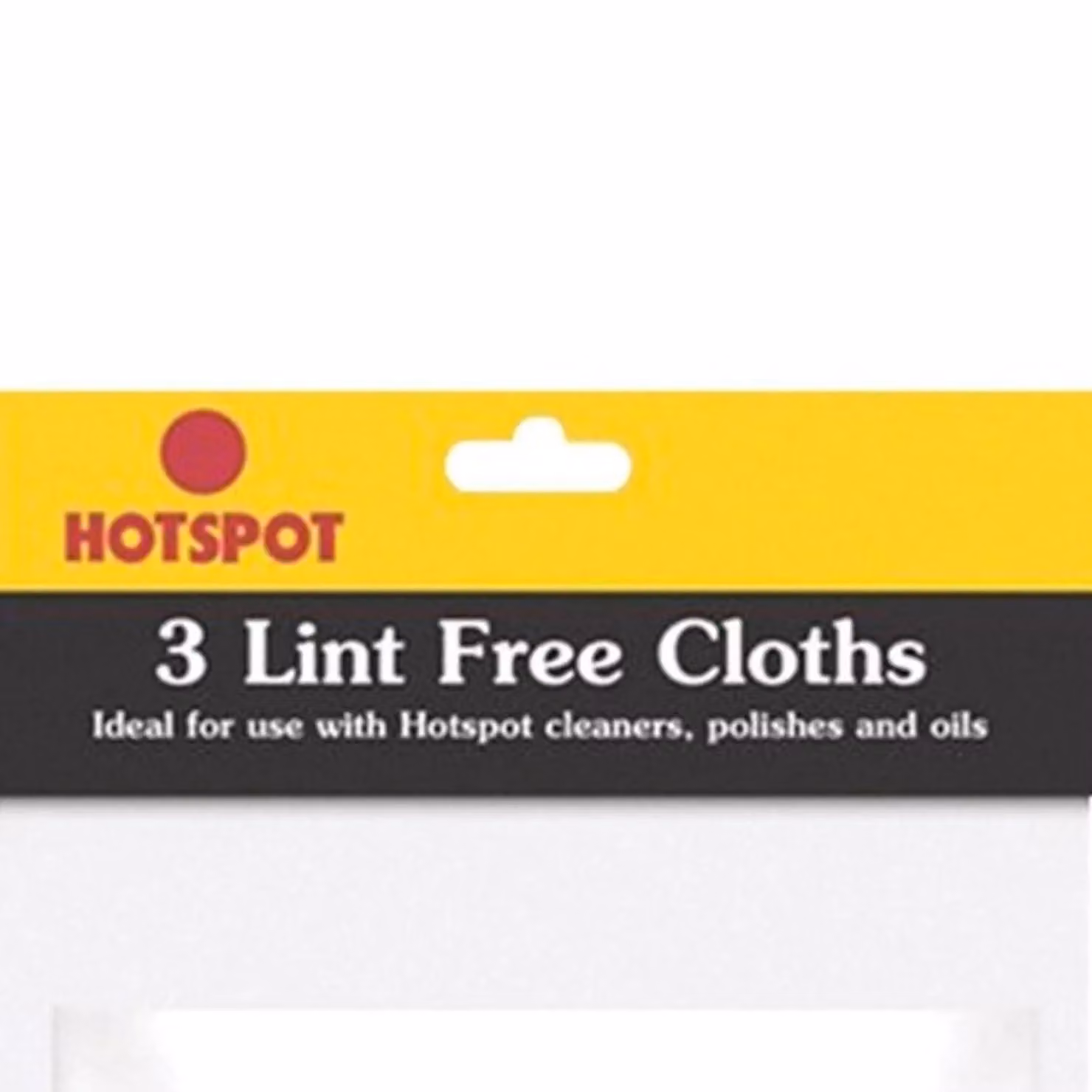 Hotspot Lint Free Cloths in Multicolour and White – 2