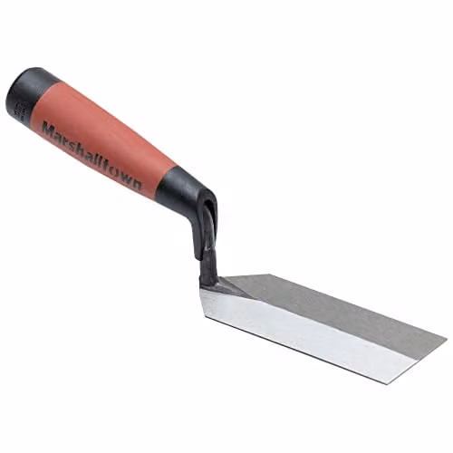 Marshalltown Stainless Steel Margin Trowel with Red DuraSoft Handle, Width: 12.7 cm
