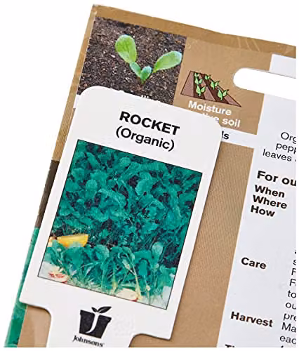 Johnsons Organic Rocket Seed Green – 3