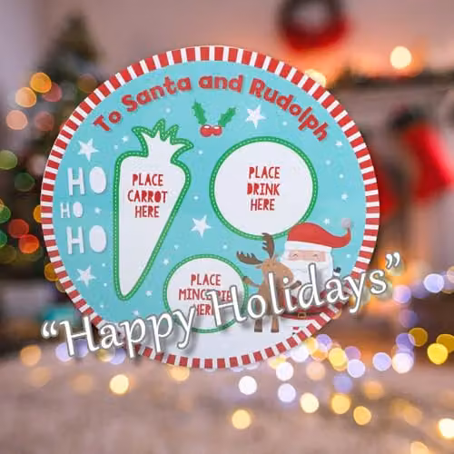VFM e-Store Night Before Christmas Cork Ornament, Blue, W/D/H: 28.9 x 28.9 x 28.9 cm – 4