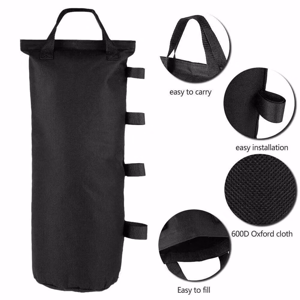 FLAVORA 4 Pack Gazebo Weight Sand Bags in Black – 3