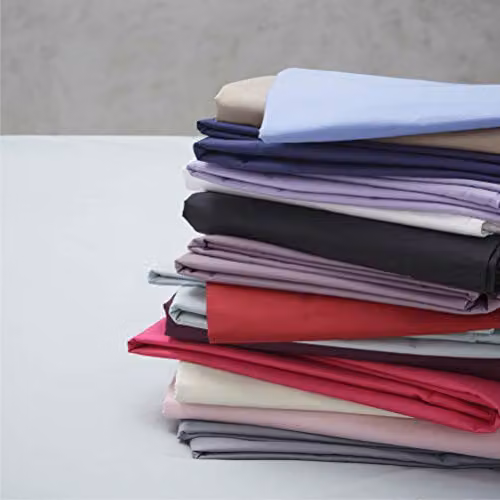 Catherine Lansfield Easy Iron Percale Cotton Blend Single Flat Sheet, White, W/D/H: 90 x 200 cm – 3