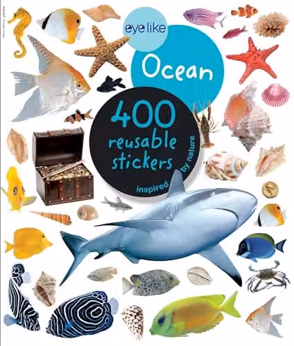 Workman Publishing Eyelike Stickers: Ocean Multicolour Paperback Book – 1
