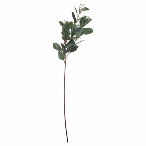 Love Lace Hill Interiors Summer Seeded Eucalyptus Artificial Flower in Green