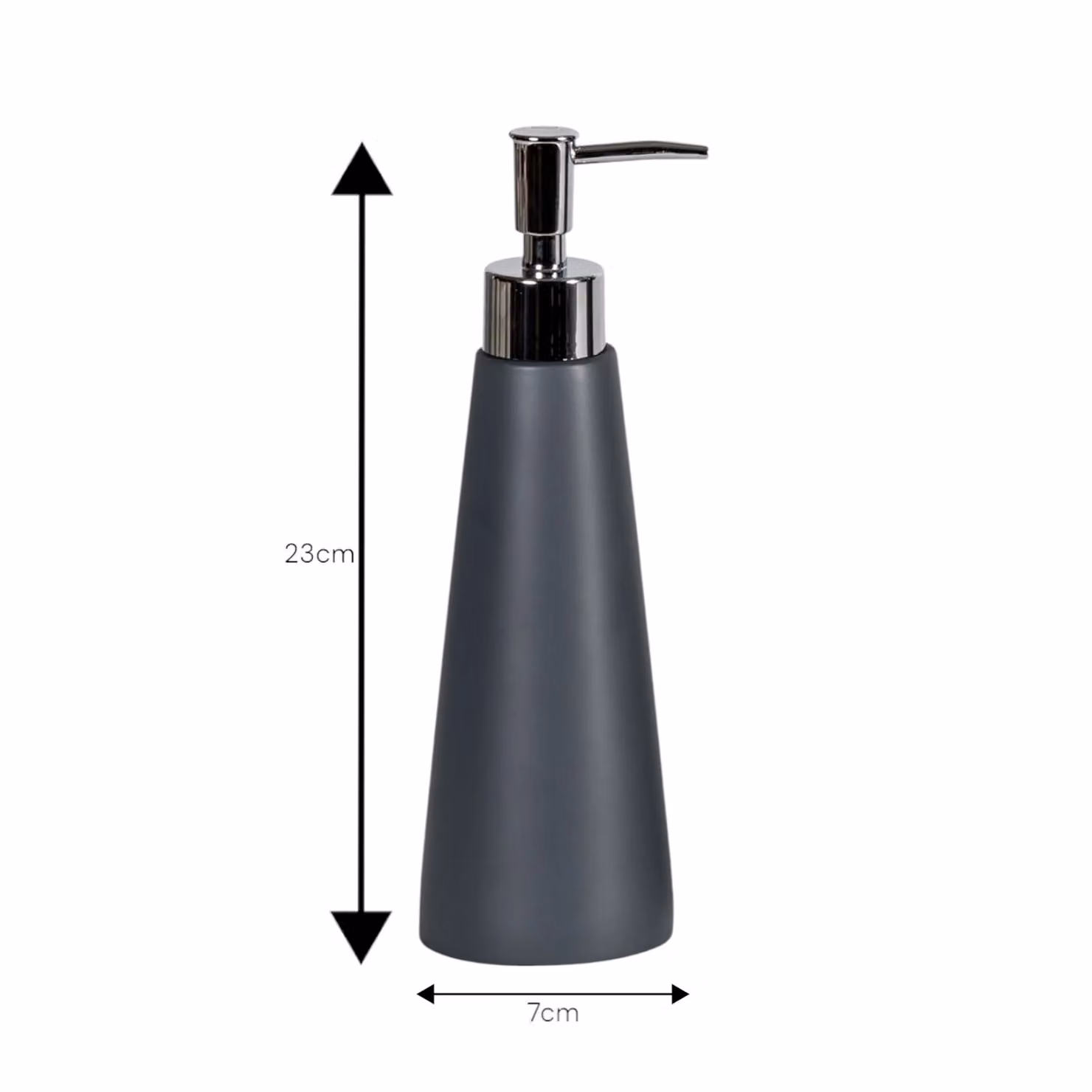 Showerdrape Alto Grey Resin Liquid Soap Dispenser – 2