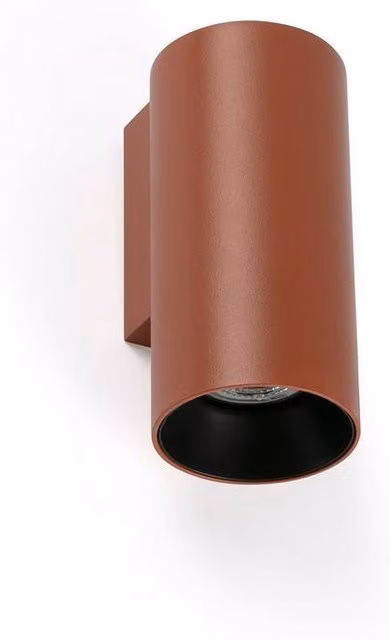 Netlighting Stan Wall Lamp in Terracotta Ceramic and Metal, H: 16.0 cm, W: 7.0 cm – 3