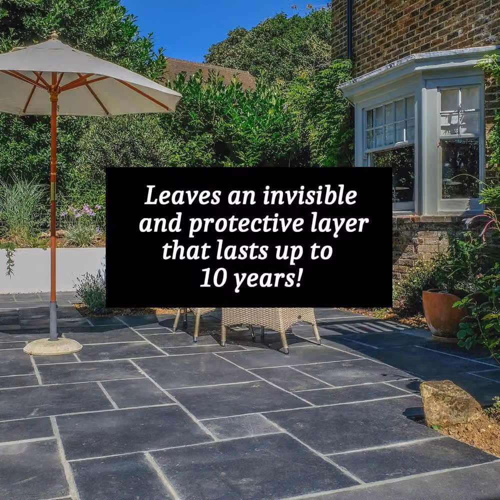 Homefront Patio Sealer for Indian Sandstone, Concrete and Patios, Transparent, 5 l – 2