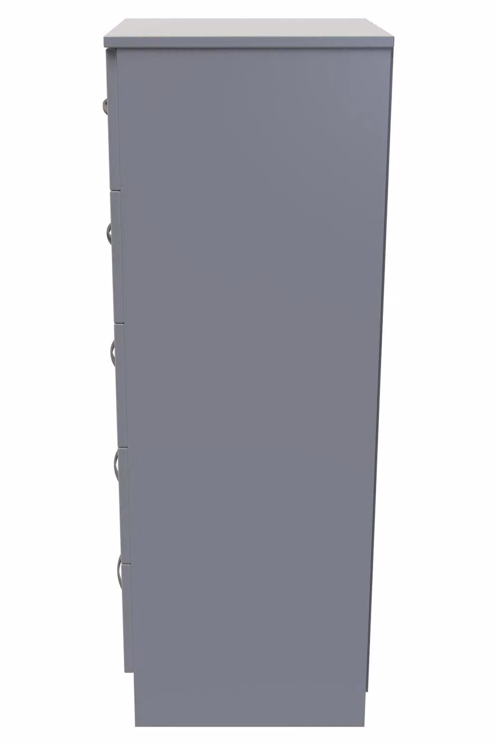 2 U Hampshire 5 Drawer Tallboy in Dark Grey, Ready Assembled – 2