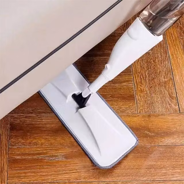 SPETLEK White Microfibre Spray Mop for Hard Floors, 350ml