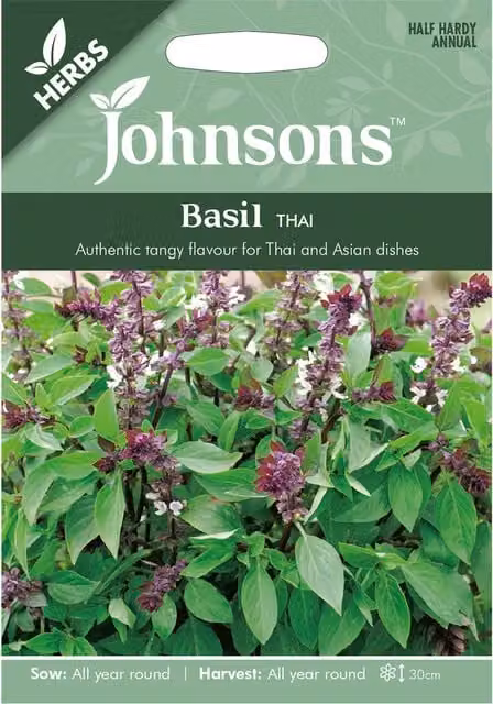 Johnsons Thai Basil Herb Seeds