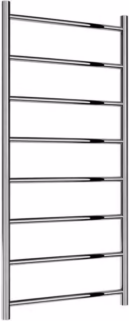 Savio Electric Stainless Steel Heated Towel Rail in Silver, W/H: 50 x 108 cm