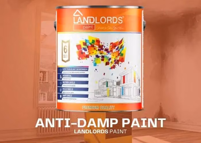 Landlords Paint Anti-Damp Mould Resistant Paint, Baby Pink, 5 l – 2