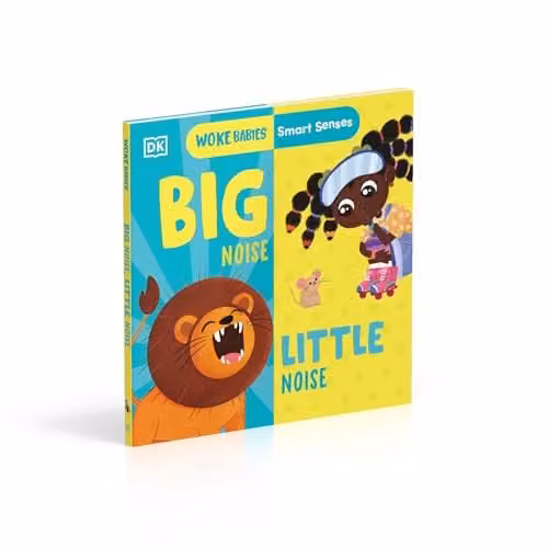 DK Smart Senses: Big Noise, Little Noise Woke Babies Multicolour Paper Book – 3
