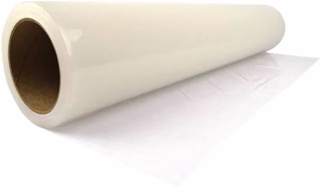 Ventryn Self Adhesive Carpet Floor Protector Construction Film Roll, Clear, 60 cm x 100 m