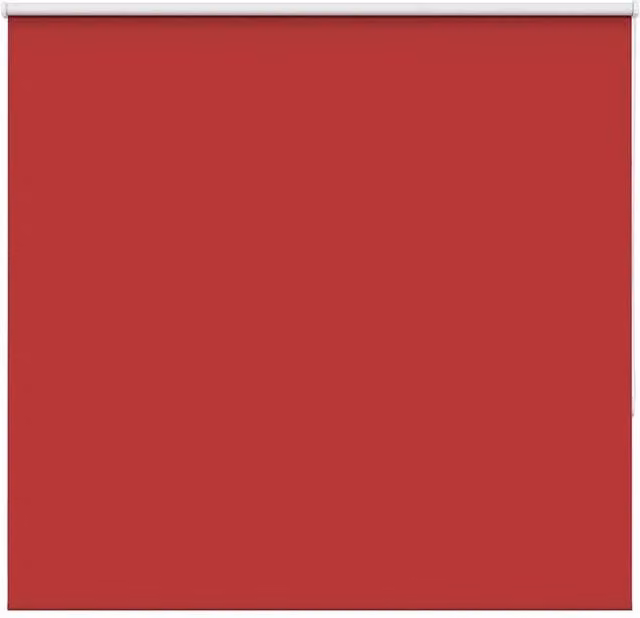 Berkfield Home Red Blackout Roller Blind, Thermal Insulating Polyester Fabric, W: 160 cm, H: 175 cm – 1