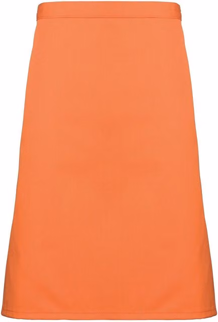 Premier Colours Mid Length Apron in Terracotta