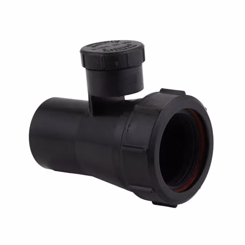 McAlpine 1 1/2 inch Anti Siphon Adaptor in Black Plastic – 3