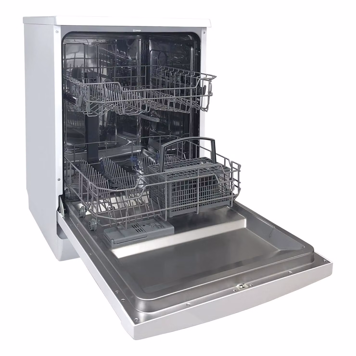 Statesman Freestanding 12 Place Full Size Dishwasher in White – 2