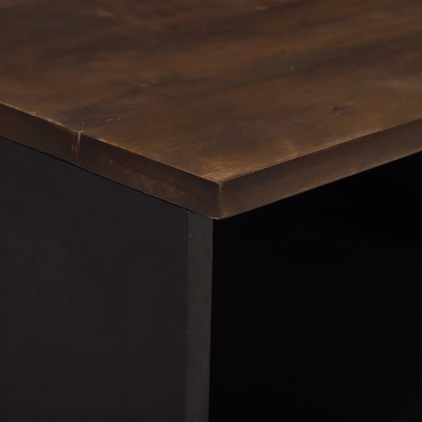 Berkfield Home Modern TV Cabinet in Walnut Brown Wood, W: 100 cm, D: 33.5 cm, H: 46 cm – 6