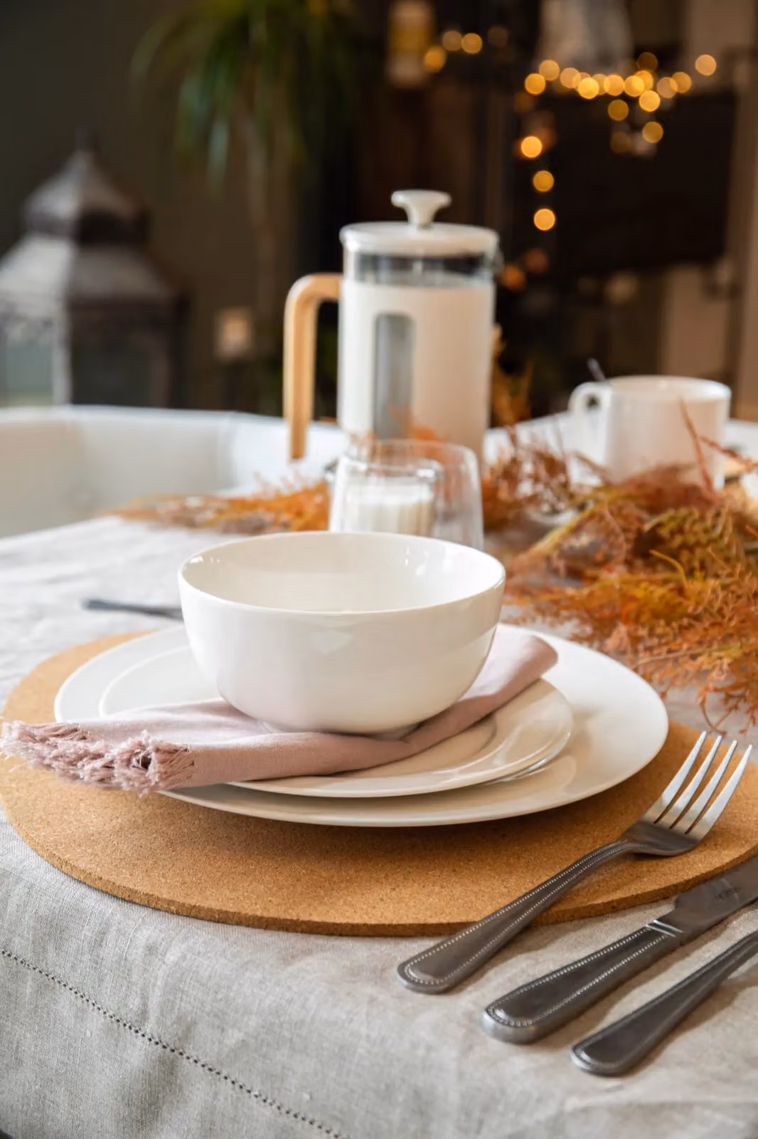 Mikasa Egret 12 Piece White Bone China Dinner Set – 9