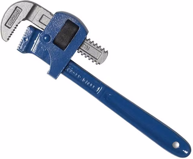 Irwin Record 300 Stillson Wrench in Blue and Multicolour