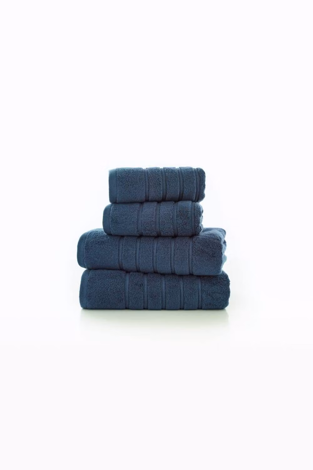 The Lyndon Company Rainham Blue Striped Cotton Bath Sheet – 2