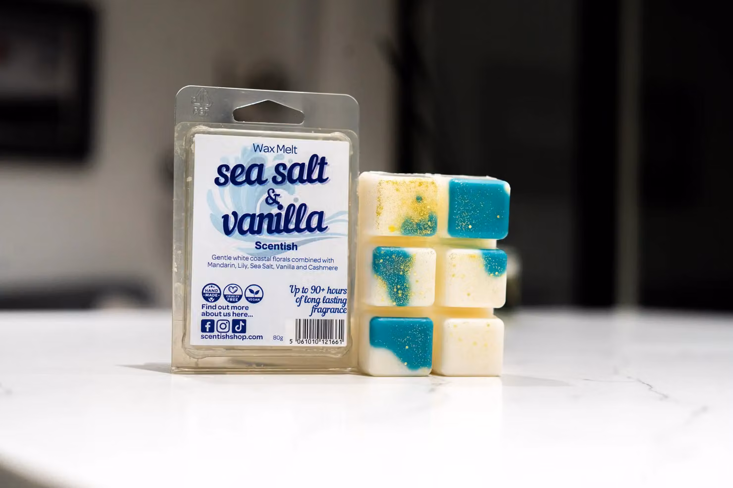 Scentish Sea Salt and Vanilla Wax Melt, Multicolour – 2
