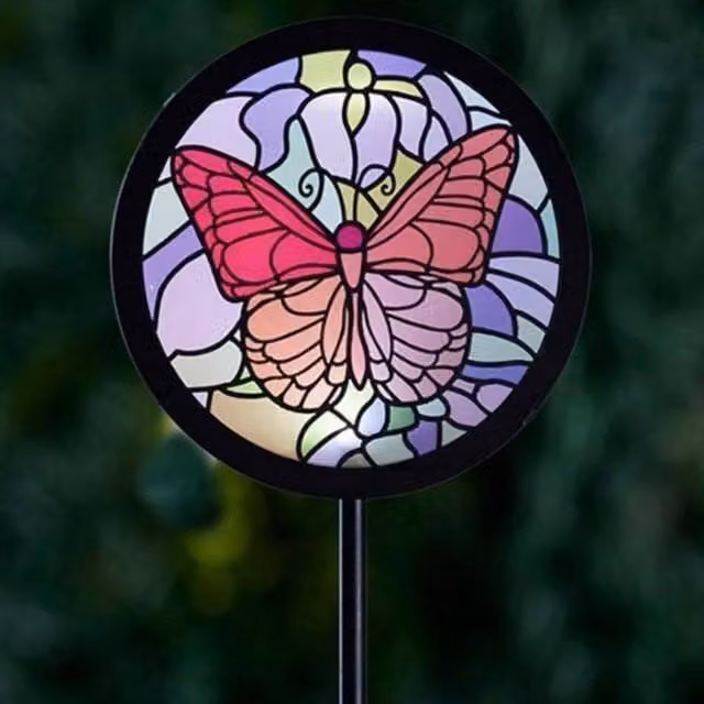 Marco Paul Solar Butterfly Garden Stake Light in Multicolour – 1