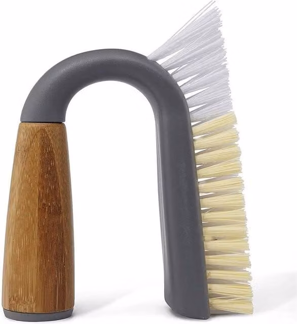 NESTLUNE Buster Grout and Tile Brush in Grey, W/D/H: 100 x 15 cm