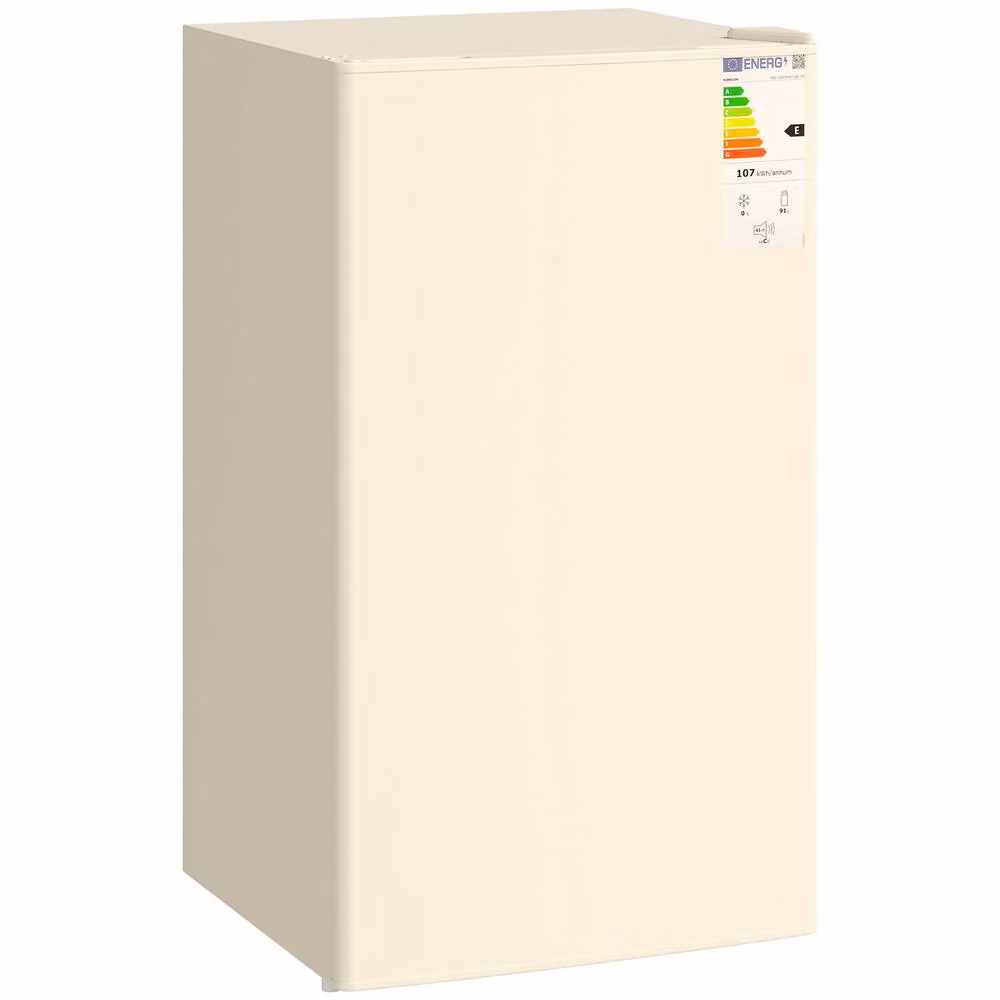 STILVORA Under-counter Fridge Freezer with Chiller Box, 91L, Beige – 2
